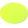 37x28 mm Rotolo etichetta ovale FLUORESCENTE giallo f.26 da 500 pz