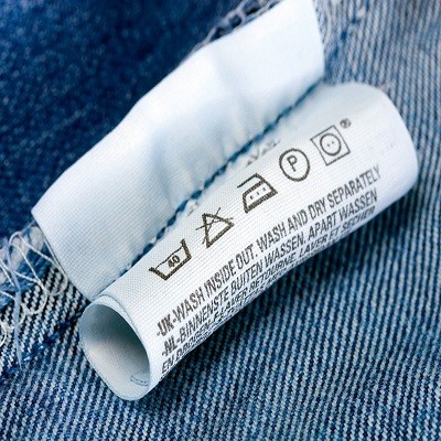 Poliestere mm 35x40 Mt per stampa etichetta tessile composizioni tessuto  abbigliamento