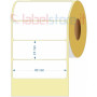 60x15 mm Rotolo etichette VELLUM a trasferimento termico adesive bianche stampabili