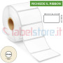50x30 mm Rotolo Etichette VELLUM adesive stampabili a trasferimento termico