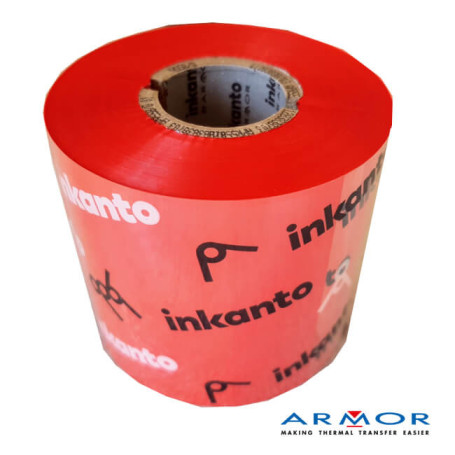 Ribbon ROSSO mm 60x300 Mt Cera Resina APR558R Inkanto ink OUT