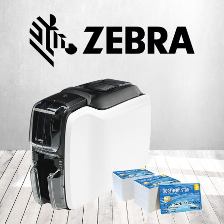 Stampante Zebra ZC100 Usb per stampa card e tessere