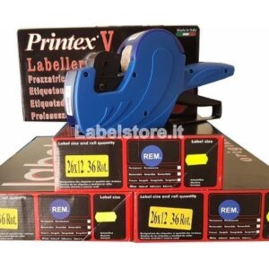 PROMO ETICHETTE 26X12 CON PREZZATRICE IN REGALO