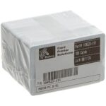 TESSERE CARD ZEBRA IN PVC BIANCO STAMPABILI - 500 PZ