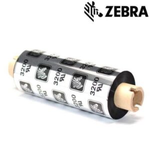 Ribbon Zebra mm 84x74 mt CERA RESINA 3200 per trasferimento termico 12 pz