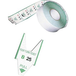 Rotolo scontrino per distributore manuale sistema eliminacode-blister 5 pz