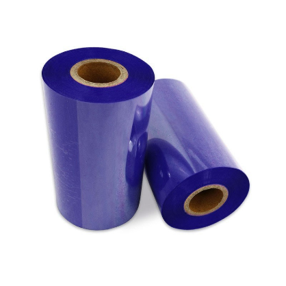 Ribbon Celeste Cyan mm 60x300 Mt Cera Resina per stampanti trasferimento termico ink out