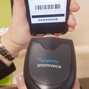 DATALOGIC Quickscan Lite Lettore ottico per codici a barre USB e stand