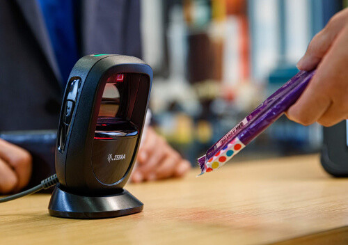 Scanner di codici a barre Zebra DS9300 a presentazione usb per i barcode 1D/2D