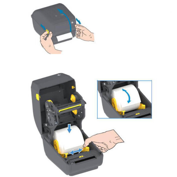 Stampante Zebra ZD220t TRASFERIMENTO TERMICO 8 Dot Usb per stampa etichette