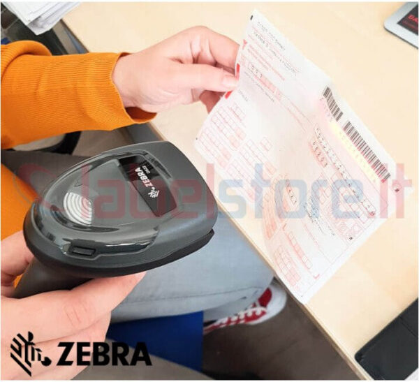 Lettore Barcode Zebra DS2208 con cavo usb 1D/2D per FARMACIA e PARAFARMACIA