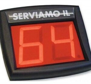 Visore a 2 cifre per sistema eliminacode MY TURN VD1 220Volt