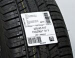 Etichette TYRE bianco con adesivo extraforte per pneumatici e superfici difficili