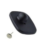 Placca rigida antitaccheggio MINI HARD TAG completo di chiodo 1000 pz