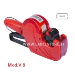 Prezzatrice Printex V8 per etichette 26x12 con 1 linea di stampa a 8 cifre
