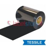 Ribbon resina tessile 80x200 mt ad alta qualità di stampa per trasferimento termico