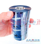 Ribbon BLU mm 110x300 Mt Cera Resina APR558B Inkanto ink OUT