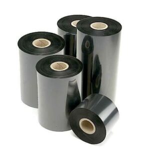 Ribbon mm 105x600 Mt CERA RESINA per stampante Toshiba con testina Near Edge Ink OUT 1pz