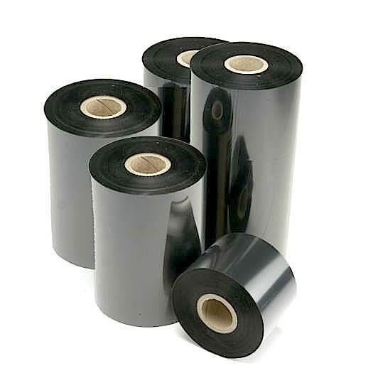 Ribbon mm 105x600 Mt CERA RESINA per stampante Toshiba con testina Near Edge Ink OUT 1pz