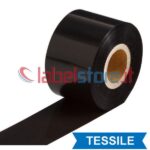 RIBBON mm 40x200 Mt RESINA TESSILE alta qualità di stampa per trasferimento termico