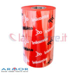 Ribbon ROSSO mm 110x300 Mt Cera Resina APR558R Inkanto ink OUT