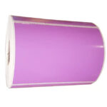 Etichetta 100x73 mm Polipropilene VIOLA adesiva in rotolo da 500 pz