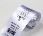 Nastro RASO 30mm 100Mt per stampa etichette composizioni e taglie per capi abbigliamento
