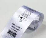 Nastro RASO 30mm 100Mt per stampa etichette composizioni e taglie per capi abbigliamento