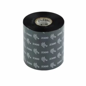 Ribbon ZEBRA 60x450 mt CERA a trasferimento termico cod. 02300BK06045