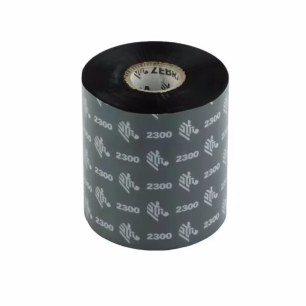Ribbon ZEBRA 60x450 mt CERA a trasferimento termico cod. 02300BK06045