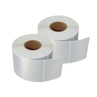 etichette poliestere argentato