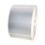 Etichetta 60x80 mm POLIESTERE ARGENTO stampabili a trasferimento termico in rotolo