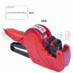 Prezzatrice Printex V16 a 2 linee di stampa per etichette lotto e scadenza