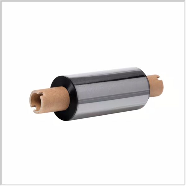 Ribbon mm 64x74 mt CERA RESINA nero a trasferimento termico alta qualità