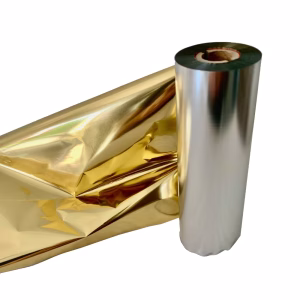 Ribbon Oro mm 110x74 Mt Cera Resina lucido per stampa a trasferimento termico di qualità