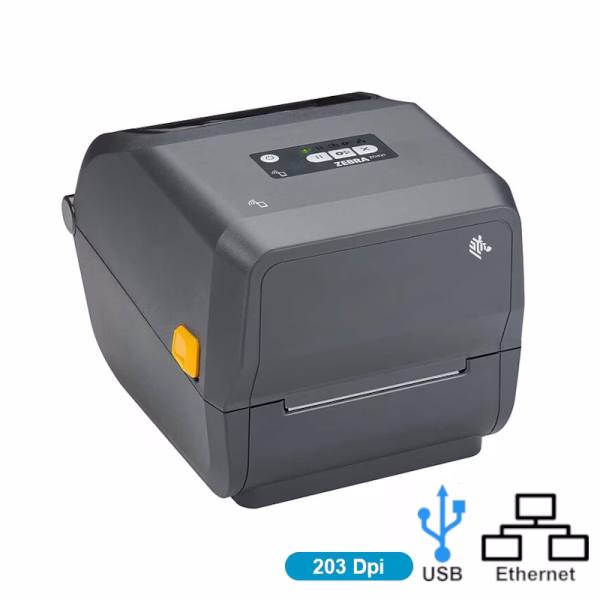 Stampante Zebra ZD421T 203 Dpi Usb, Ethernet a Trasferimento Termico - ZD4A042-30EE00EZ