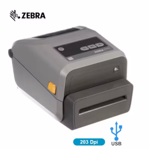 Stampante Zebra ZD421t 203Dpi con Taglierina, Trasferimento Termico per stampa etichette composizioni tessile
