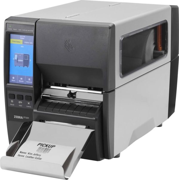 Stampante Zebra ZT231 USB, Ethernet, Taglierina, 203 Dpi trasferimento termico